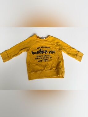 9-12m 'Motor Co.' Graphic Sweatshirt